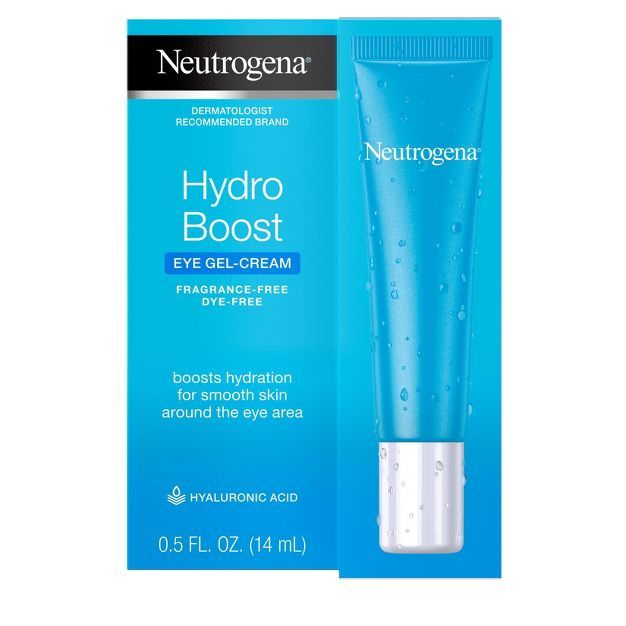 Unscented Neutrogena Hydro Boost Hyaluronic Acid Gel Eye Cream - 0.5 fl oz | Target