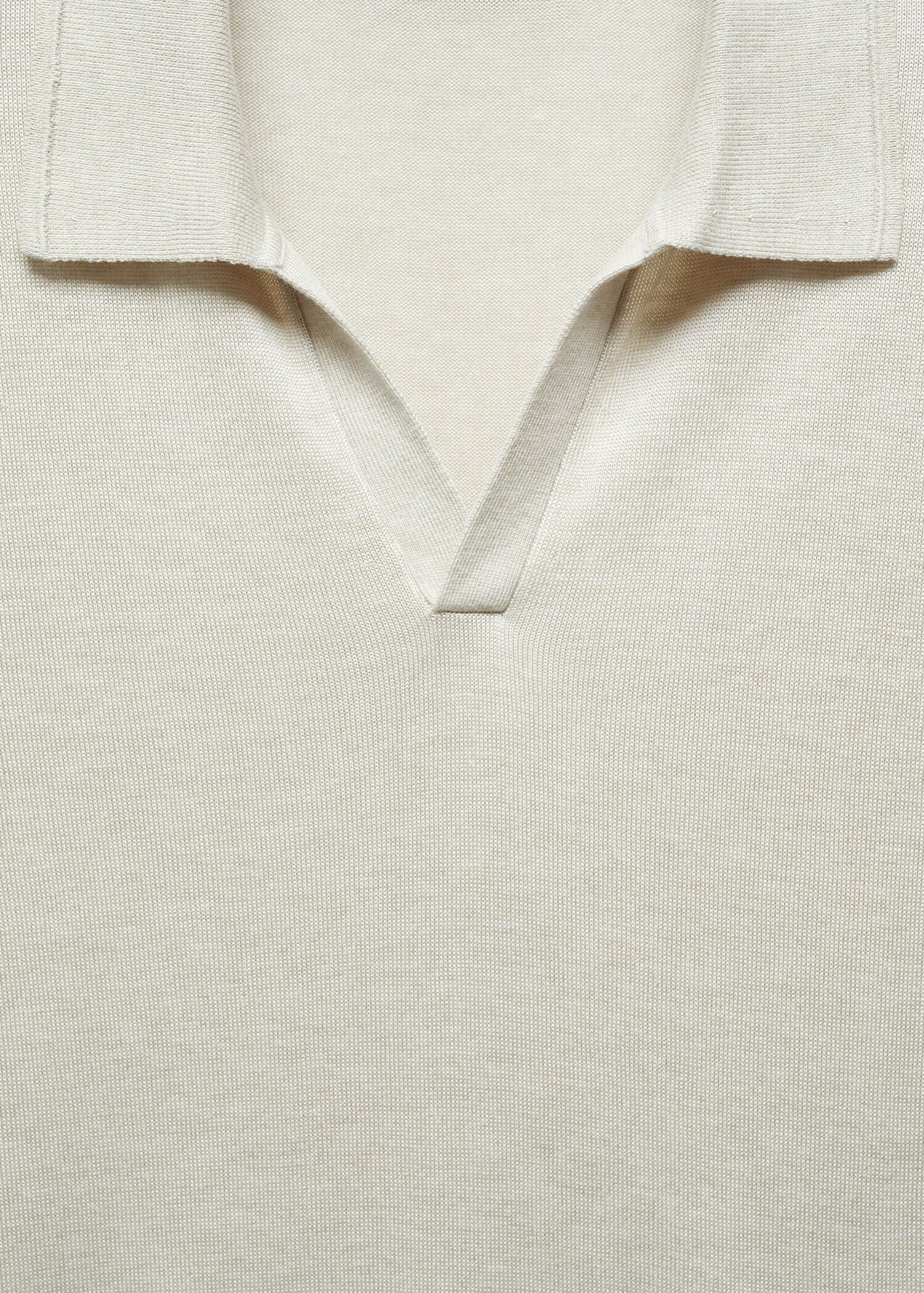 Short-sleeve knitted polo shirt | MANGO (US)