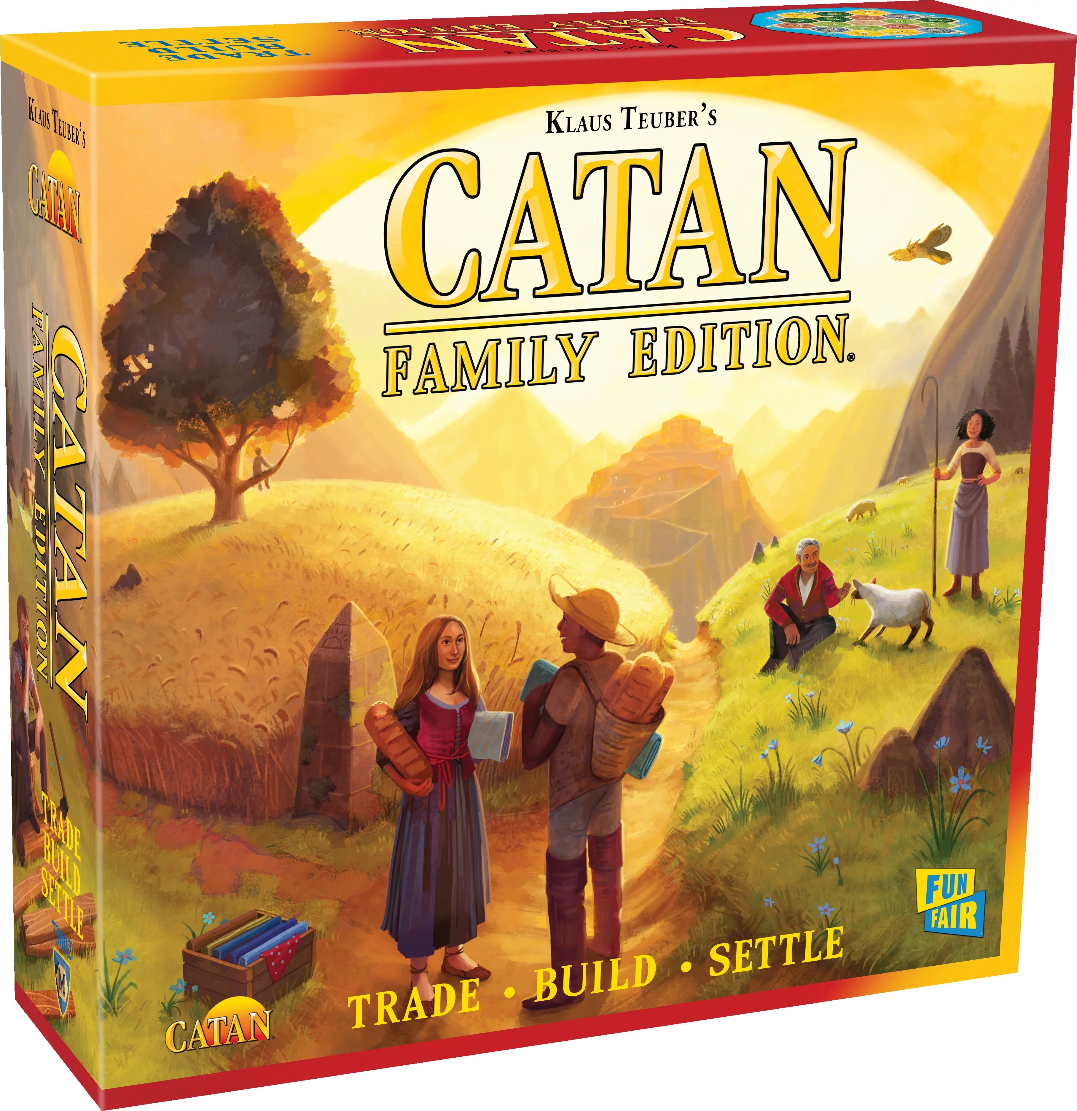 Catan: Family Edition Strategy Board Game for Ages 10 and up, from Asmodee | Walmart (US)