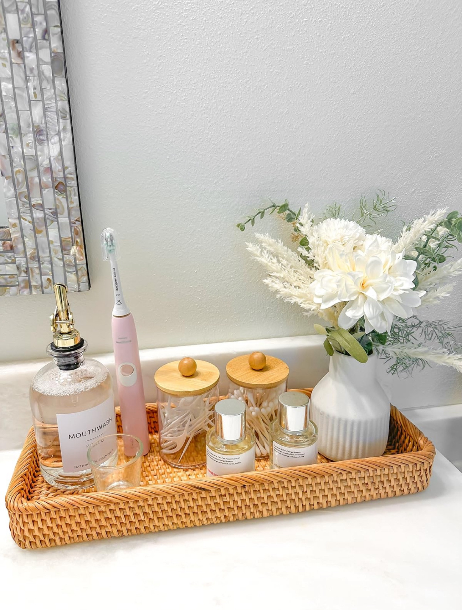  Bathroom counter decor 

#LTKFindsUnder50 #LTKHome