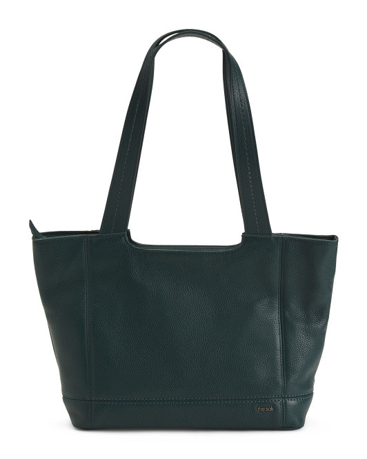 De Young Leather Tote | TJ Maxx