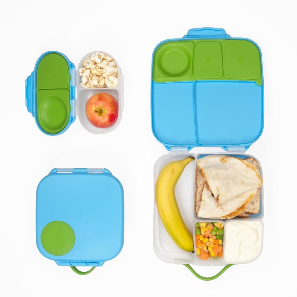 b.box Kids Lunch & Snack Containers. 3-Pack Set Includes Matching Oversized Bento Lunch Box, Mini... | Amazon (US)