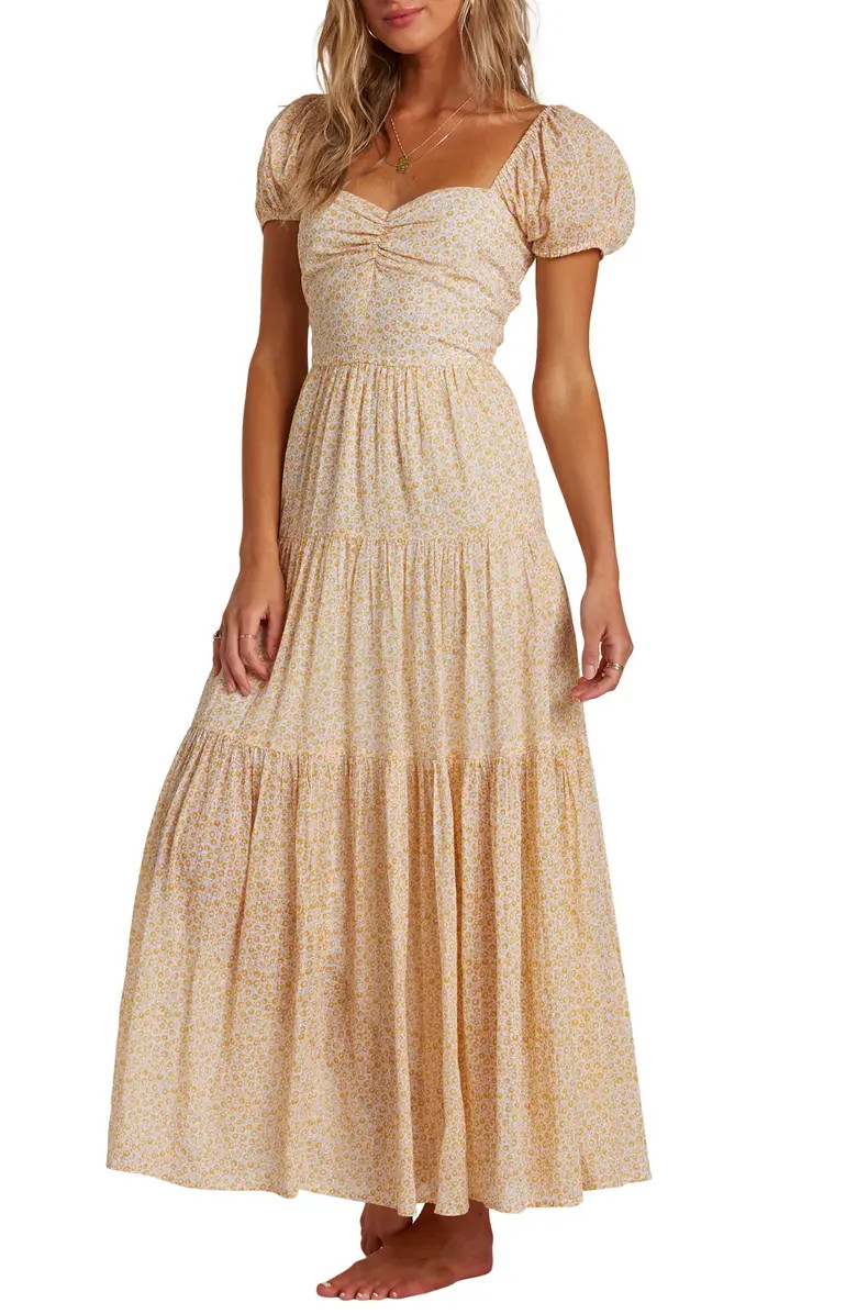 Sunrise Floral Tiered Maxi Dress | Nordstrom