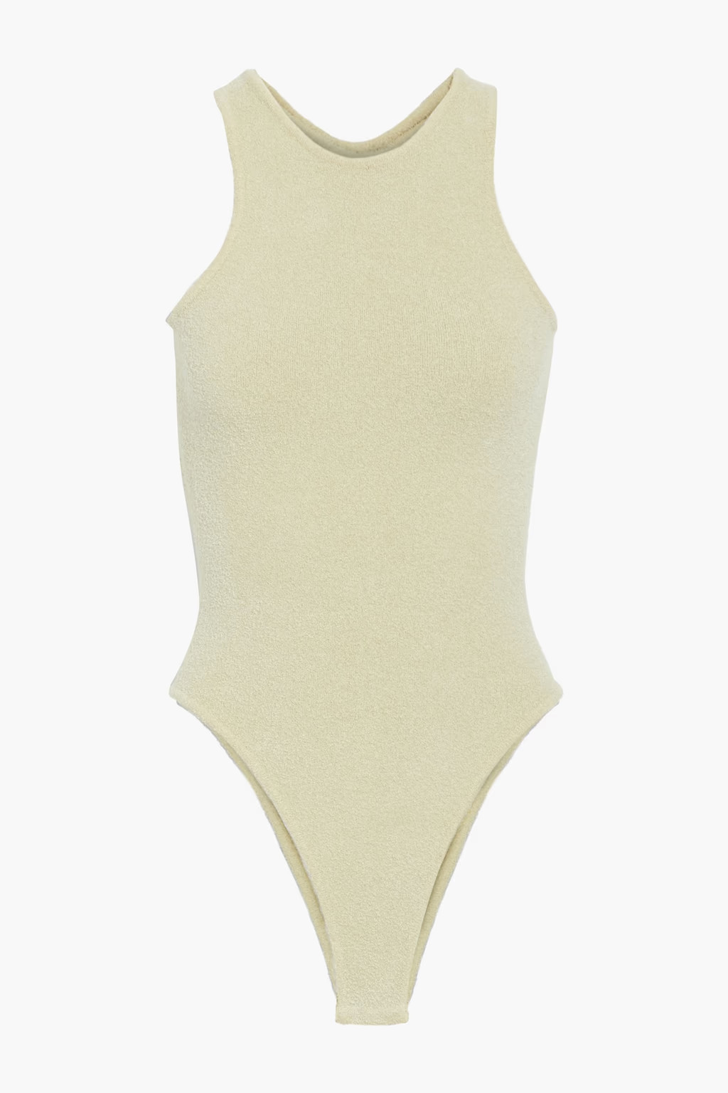 Cutout bouclé-knit bodysuit | The Outnet (UK and Europe)