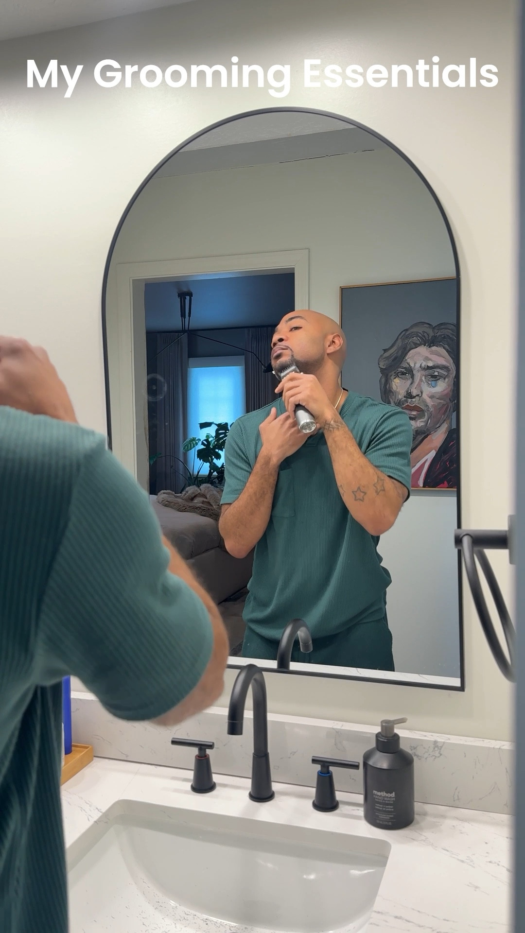 I've been shaving my own head for about 10 years now and so glad I don't have to step foot in a barbershop. I use Andis liners for my head, face, and neck, and I taper my beard with BabylissPro clippers. 