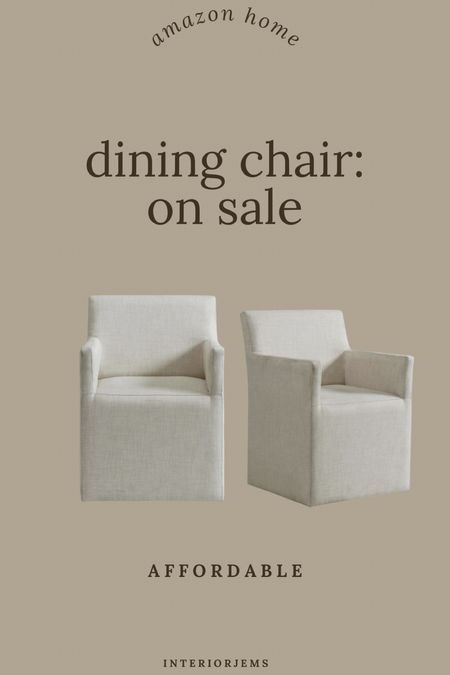 I have very similar dining chairs and my more twice as much from Amazon, linen style, dining armchair, dining and chair, dining chairs, affordable dining chairs from Amazon Amazon

#LTKStyleTip #LTKHome #LTKSaleAlert