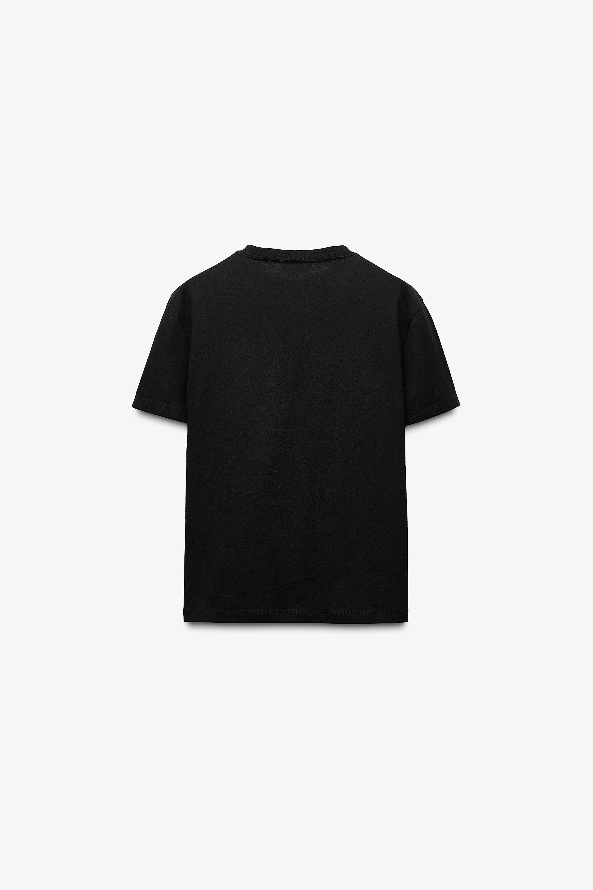 BASIC COTTON T-SHIRT | Zara US