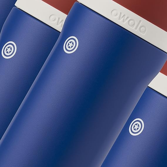 Owala Marvel FreeSip Insulated Stainless Steel Water Bottle with Straw for Sports and Travel, BPA... | Amazon (US)
