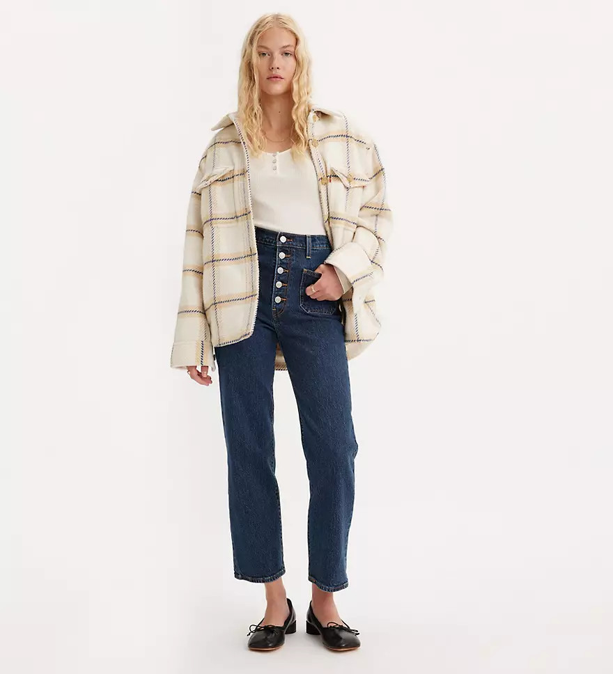 Jean Ribcage Poche Plaquée Straight | Levi's (FR)