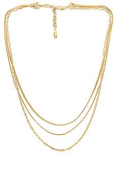 Luv AJ The Chandon Multi Chain Necklace in Gold from Revolve.com | Revolve Clothing (Global)