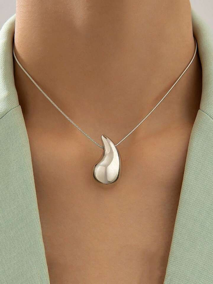 Teardrop Pendant Necklace | SHEIN