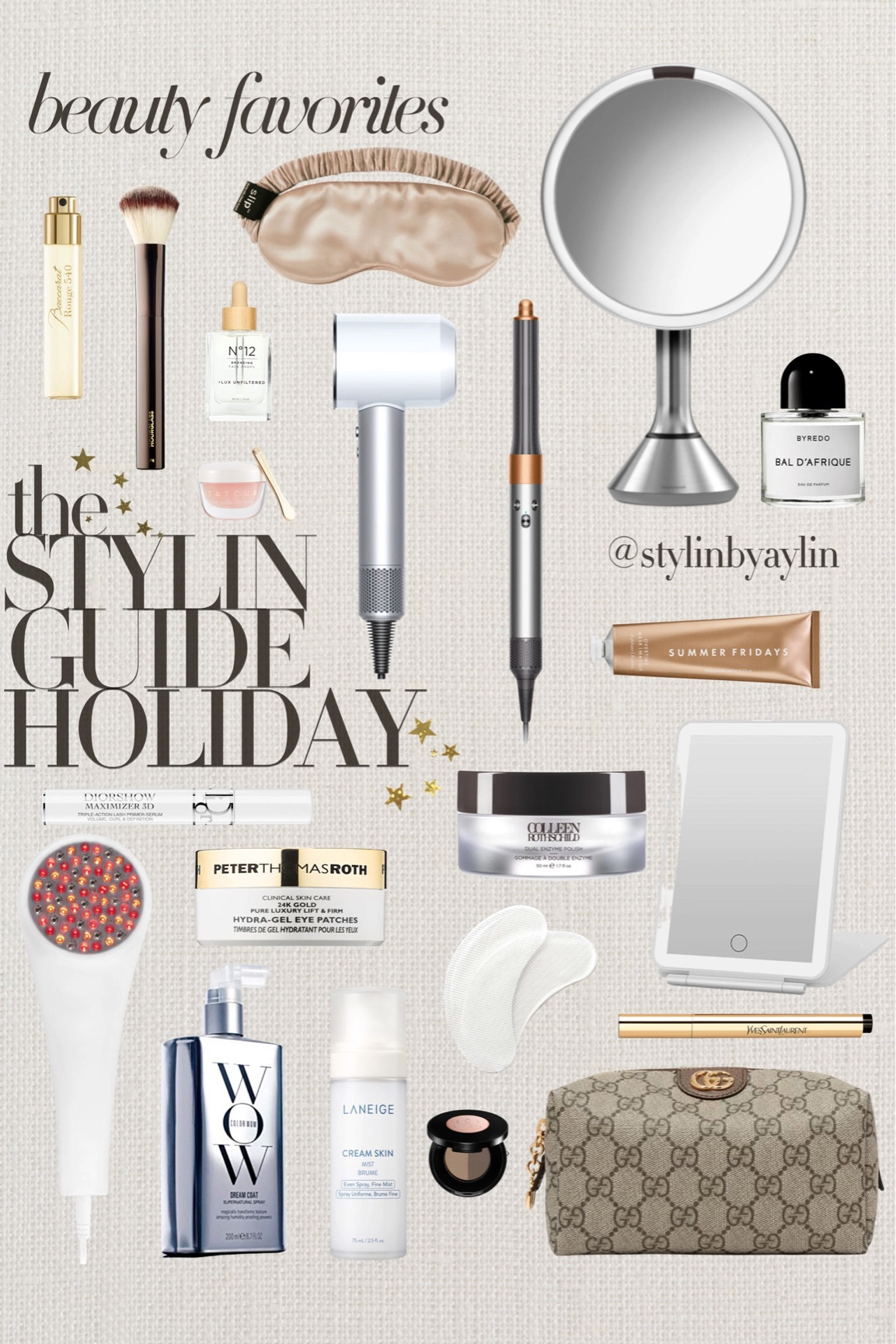 The Stylin Guide to HOLIDAY 

Gift guide, holiday guide, beauty favorites #StylinbyAylin 

#LTKunder100 #LTKbeauty #LTKGiftGuide