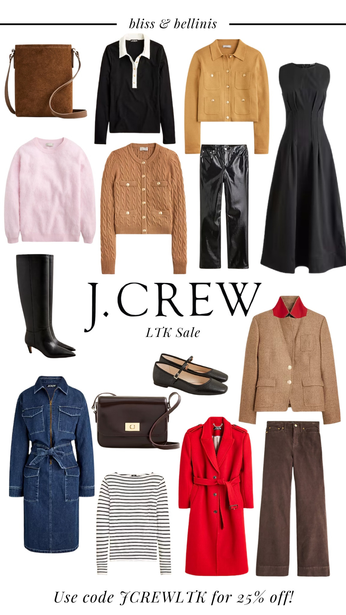 My J. Crew picks from the #LTKfallSale 🤎 Use code JCREWLTK for 25% off! Such a great way to add a few fall staples to your wardrobe! 

#LTKSaleAlert #LTKFallSale #LTKSeasonal