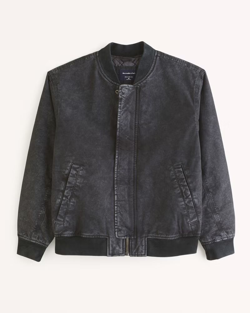 Workwear Bomber Jacket | Abercrombie & Fitch (US)