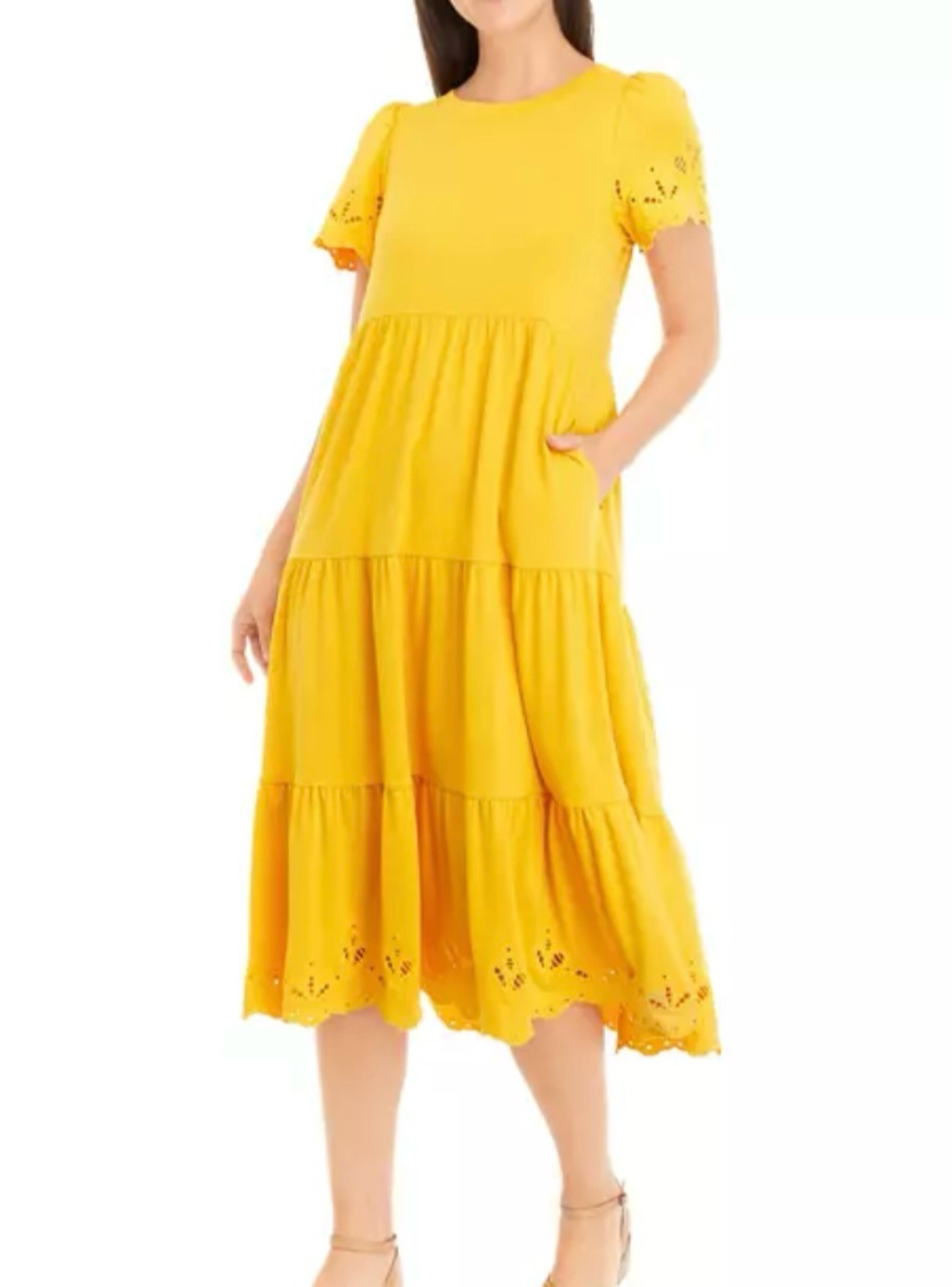 I recently wore this dress for the first time to church and homecoming lunch, and I got so many compliments! It is the perfect transitional piece for fall. I wore it with sandals and a denim jacket, but it would be adorable with booties when the temperatures drop a little bit more!

#LTKSeasonal #LTKFindsUnder50 #LTKFallSale