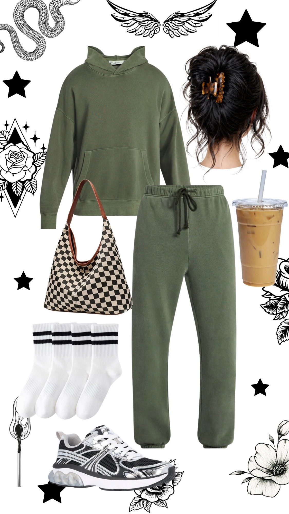 Edgy but casual loungewear 

#LTKMidsize #LTKootd #LTKgrwm