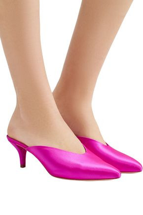 Juno satin mules | The Outnet (US and CA)