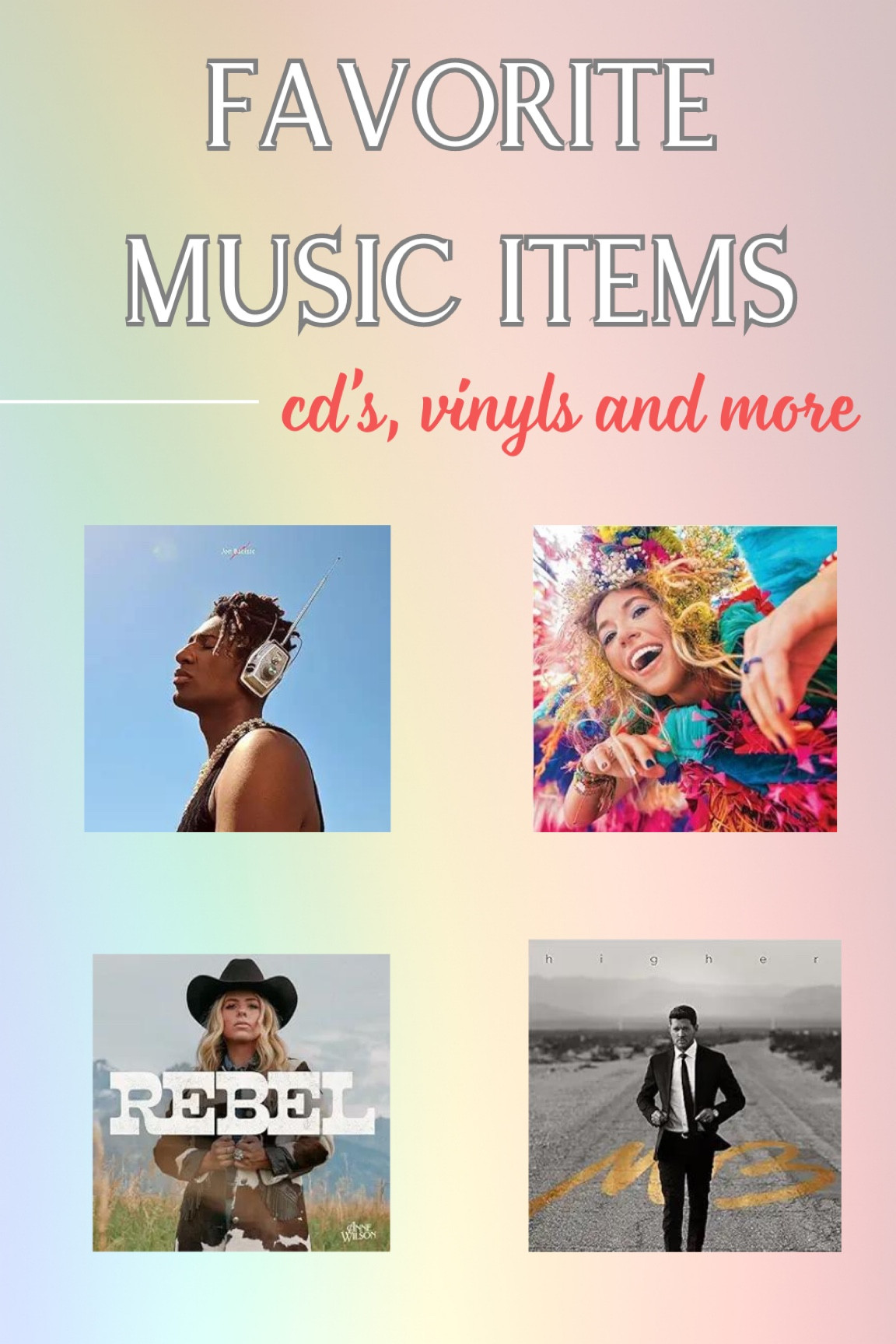 My favorite music items from a few of my favorite singer/songwriters! 🎵 links below 

#LTKFamily