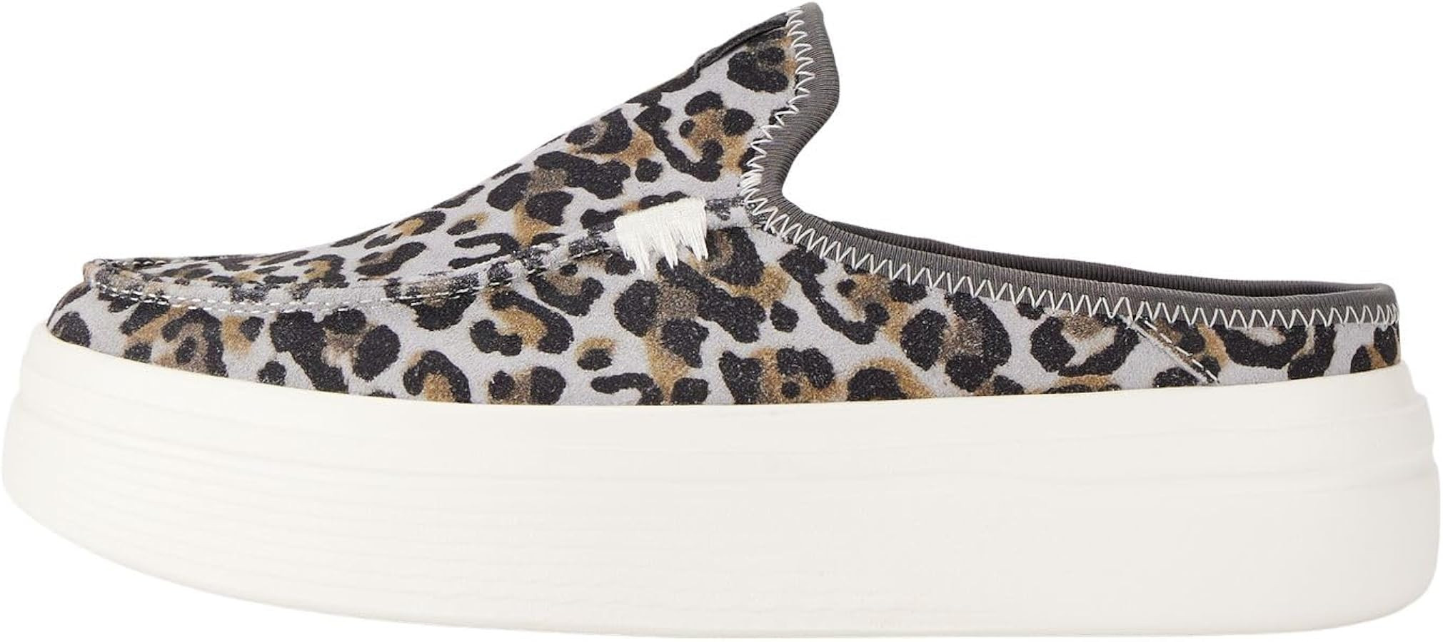 HEYDUDE Women's Austin Lift Platform Mule | Suede Slip On Shoe | Amazon (US)