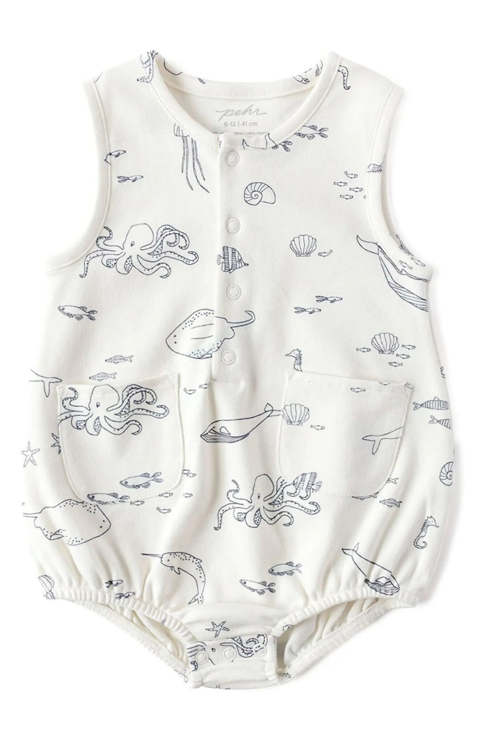 Pehr Sleeveless Organic Cotton Bodysuit | Nordstrom | Nordstrom