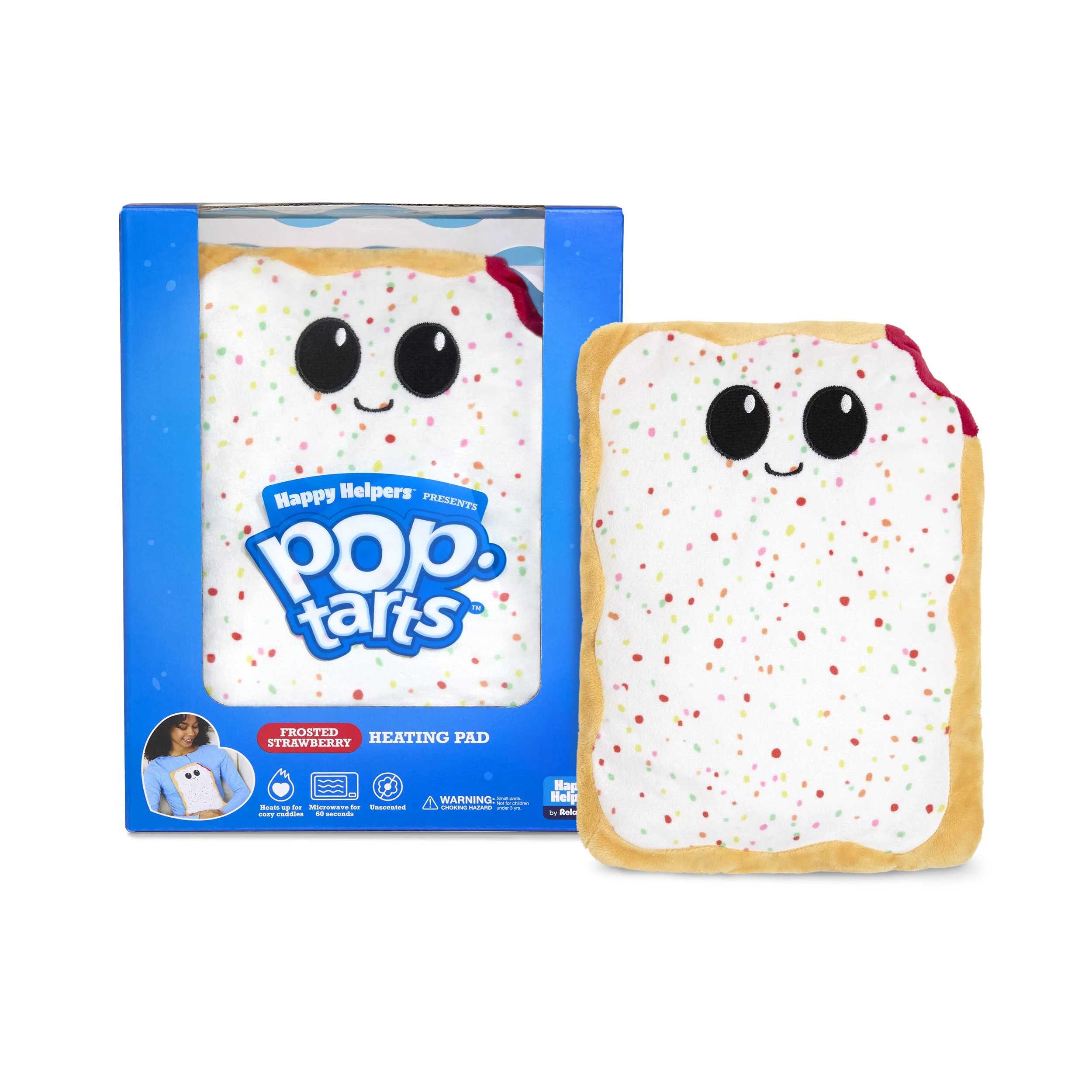 Pop-Tarts™ Happy Helpers Microwavable Heating Pad by What Do You Meme? Cozy Plush for Pain Reli... | Walmart (US)
