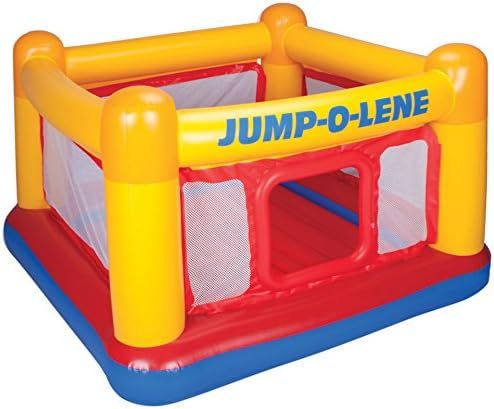 Intex Playhouse Jump-O-Lene Inflatable Bouncer, 68" X 68" X 44", for Ages 3-6 | Amazon (US)