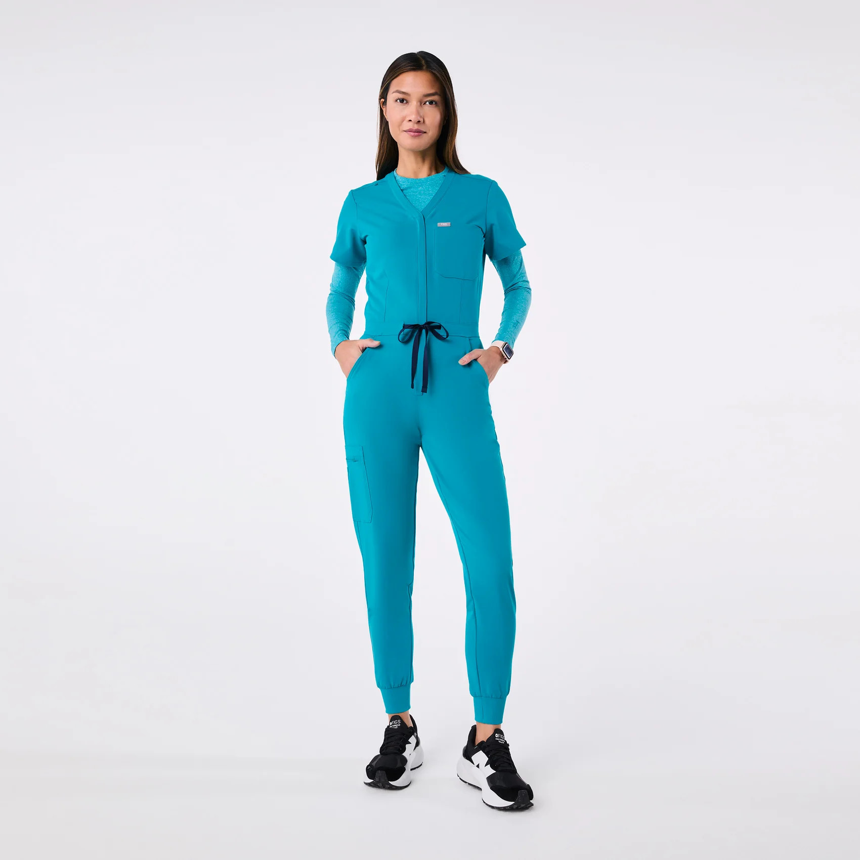 Catarina V-Neck Jogger ScrubJumpsuit™ | FIGS