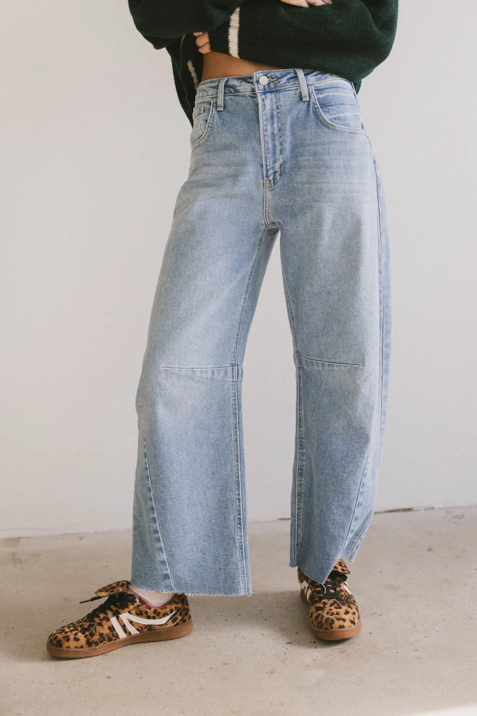Juliette Barrel Jeans in Light Wash | Böhme US