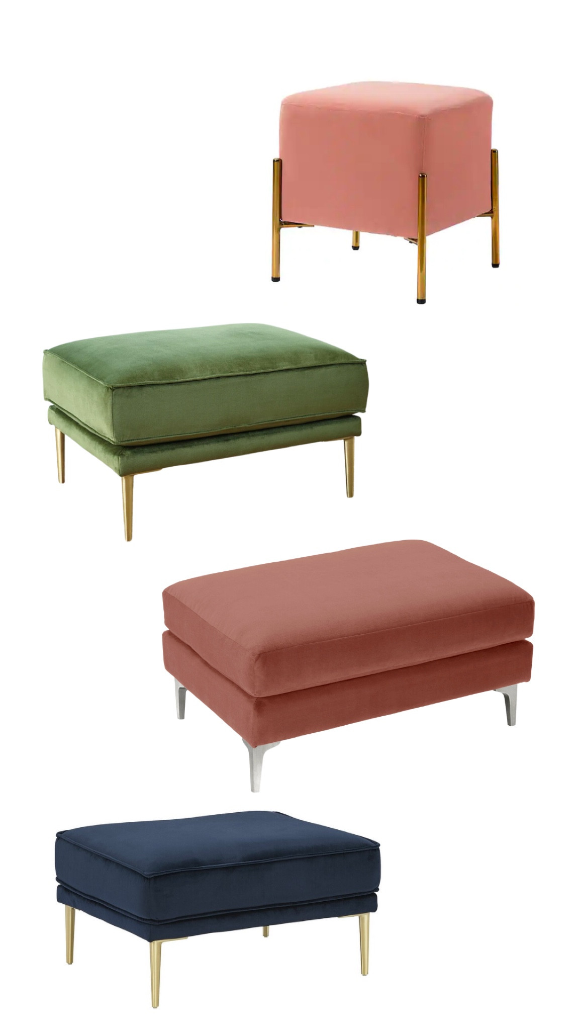 Velvet ottomans

#LTKhome #LTKstyletip