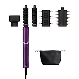 Shark FlexStyle Limited Edition Violet 4-in-1 Air Styler & Hair Dryer Gift Set HD432VPUK - FlexSt... | Shark Clean