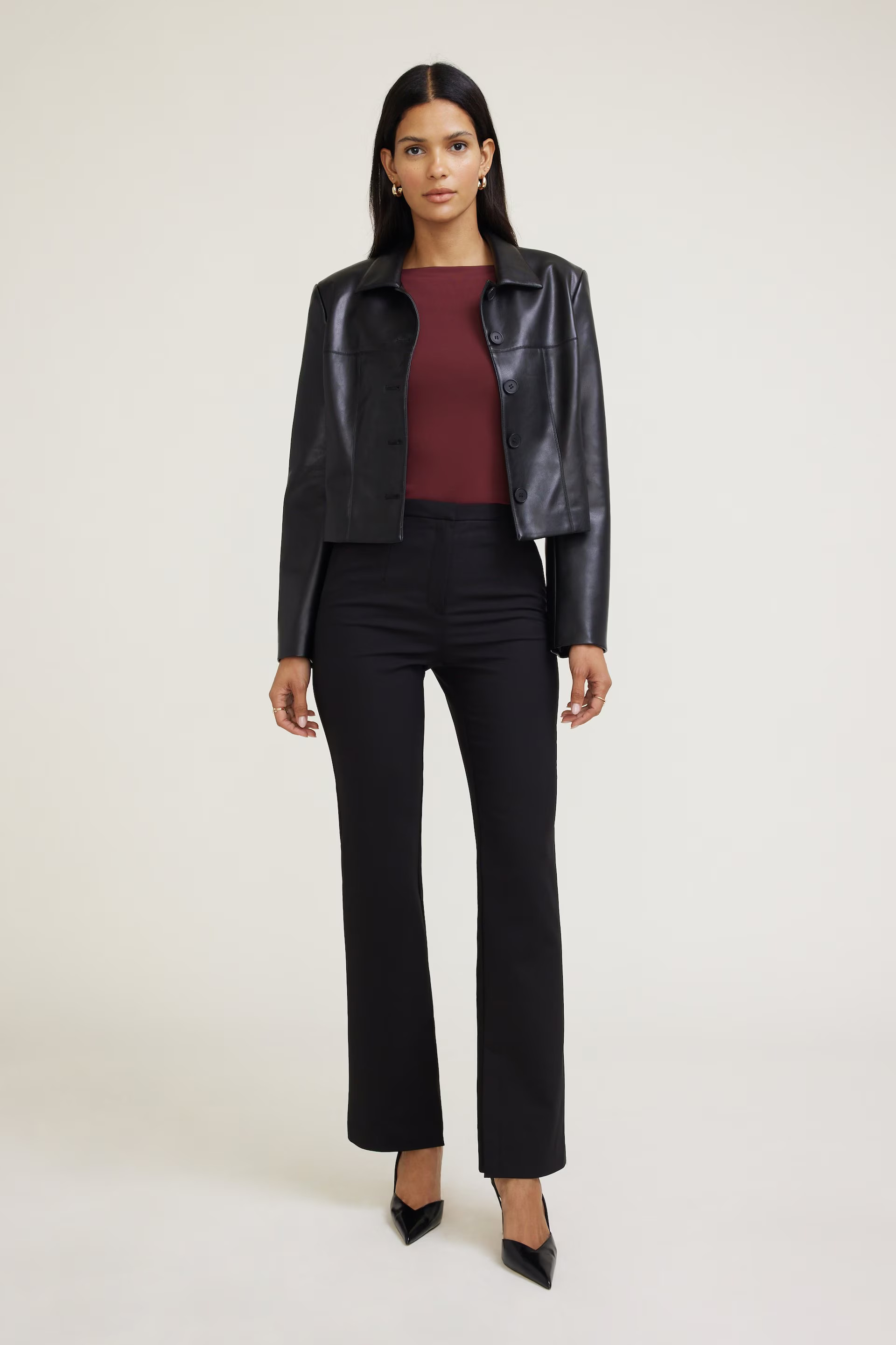 Nola Sculpt Long Sleeve Top | Dynamite Clothing