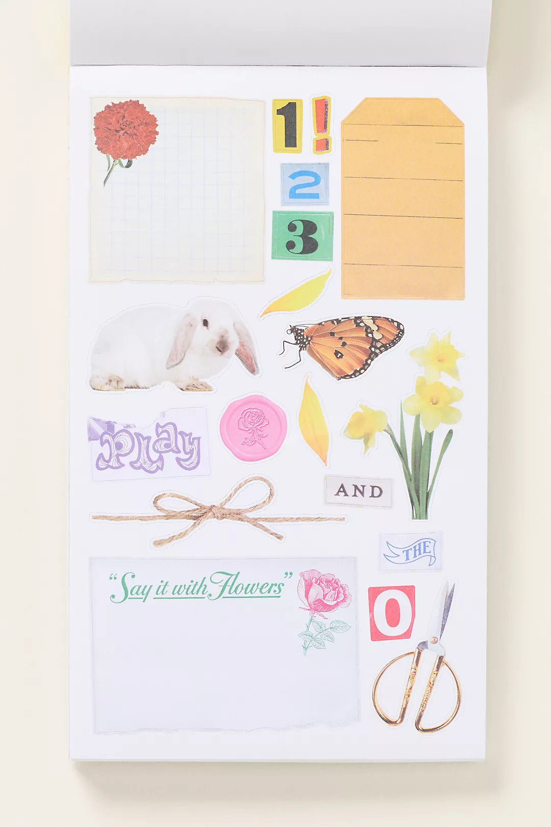 Pipisticks Junk Journaling Sticker Book | Anthropologie (US)