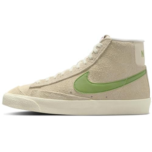 Nike Blazer Mid '77 Vintage Women's Shoes (DV7006-100, Muslin/Coconut Milk/Sail/Chlorophyll) Size 8 | Amazon (US)