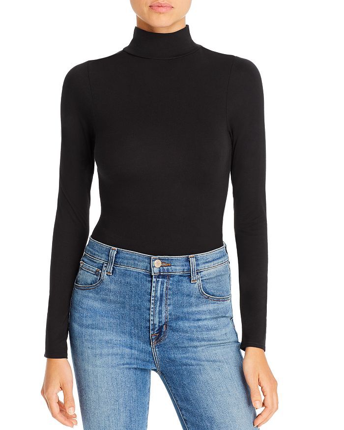 Ruched Turtleneck Bodysuit | Bloomingdale's (US)