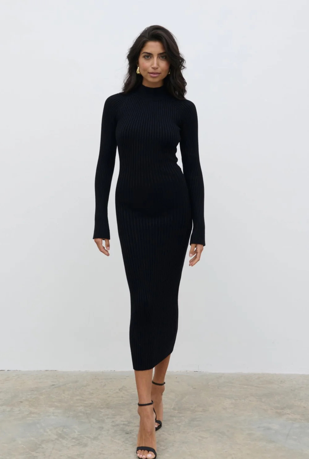 Abbey Knit Midaxi Dress | Pretty Lavish (UK)