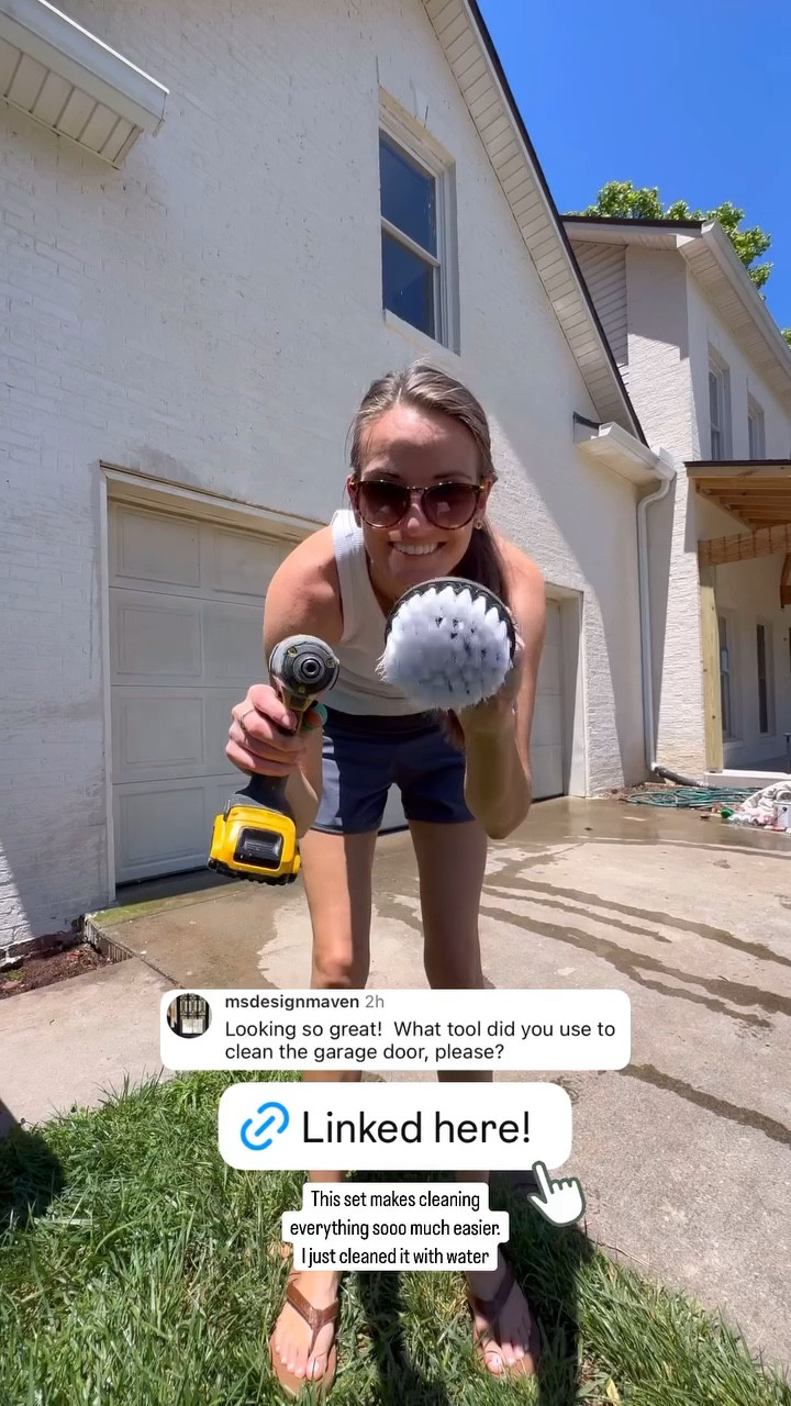 This set makes cleaning everything sooo much easier. I just cleaned it with water