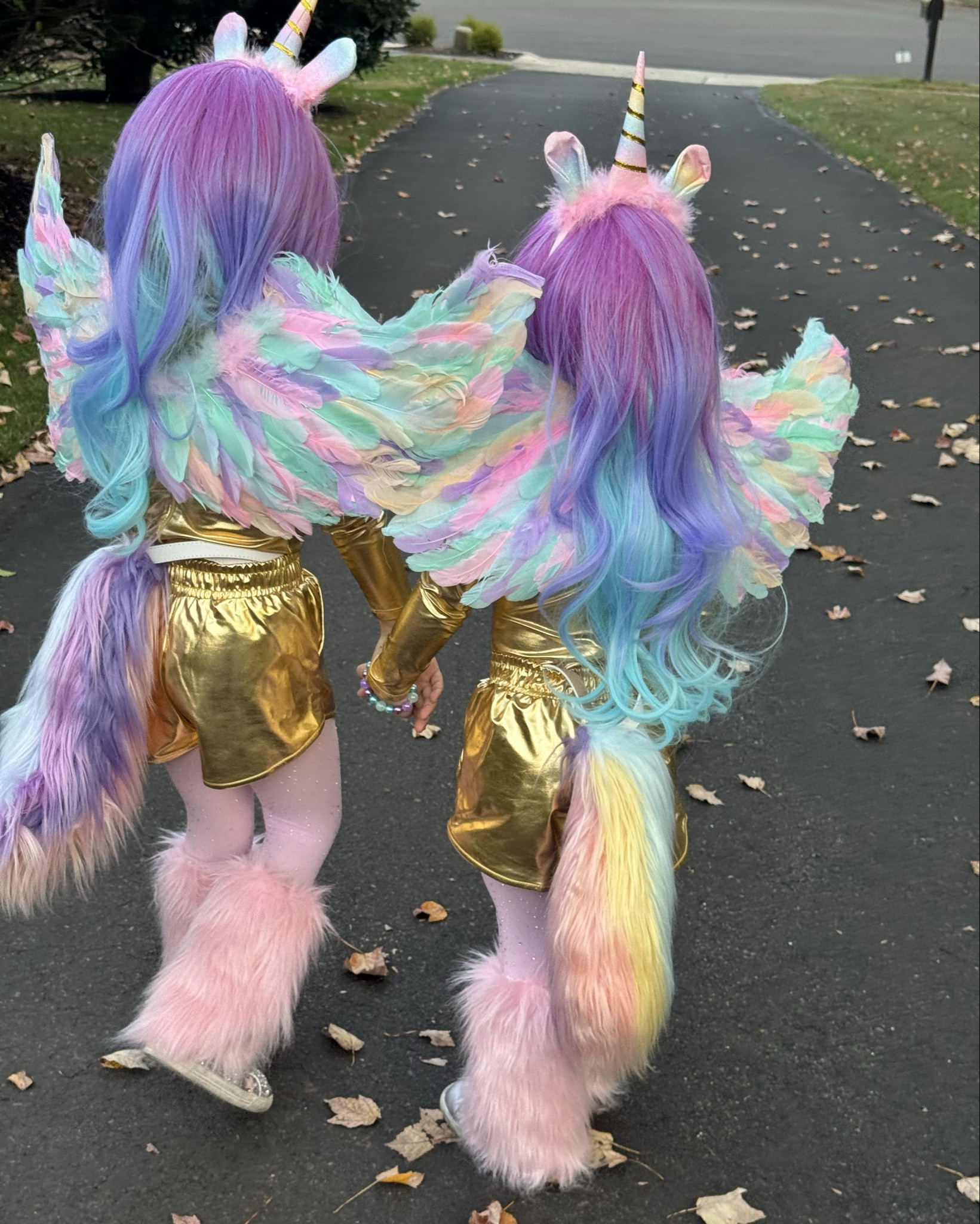 The most requested outfit/costume! RAINBOW UNICORNS FOR THE GIRLS 🦄 🦄 🦄 
.
.
#girls #costume #unicorn #rainbow #halloween #fall #toddler #kid #sparkle 

#LTKHalloween #LTKFamily #LTKKids