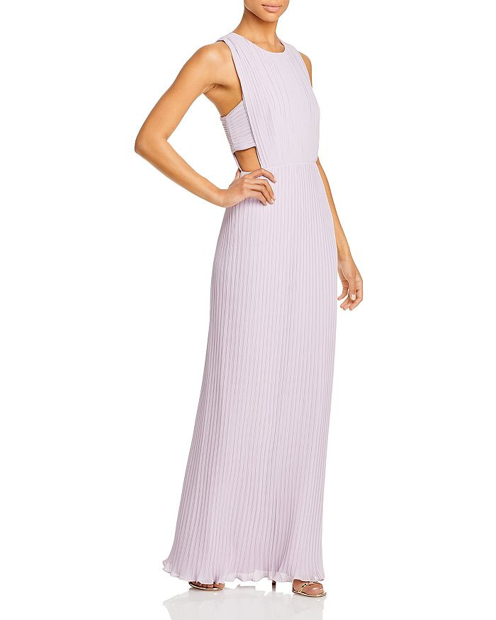 Raven Pleated Cutout Gown - 100% Exclusive | Bloomingdale's (US)