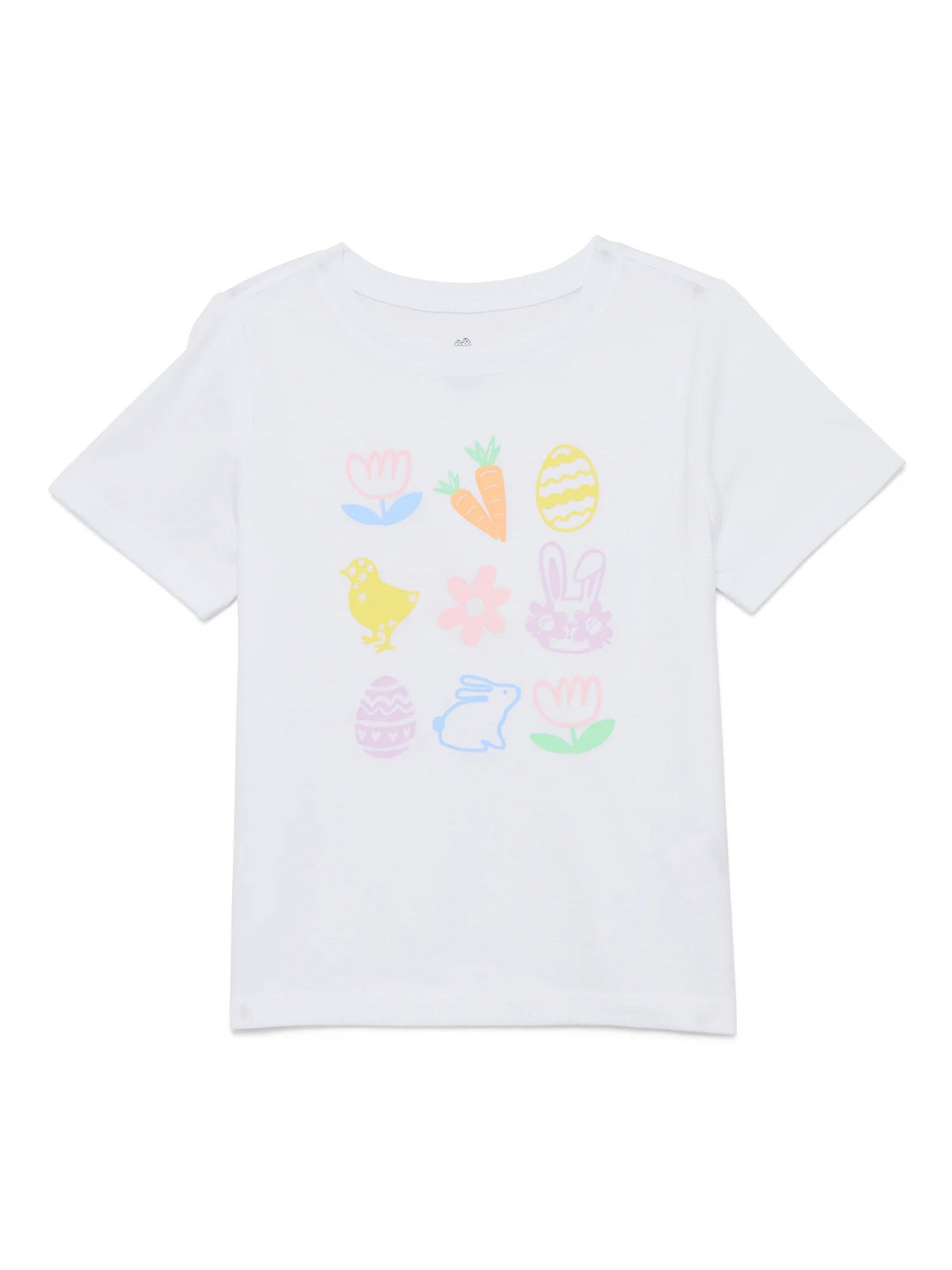 Easter Toddler Girls Graphic Tee from Way To Celebrate, Sizes 12M-5T | Walmart (US)