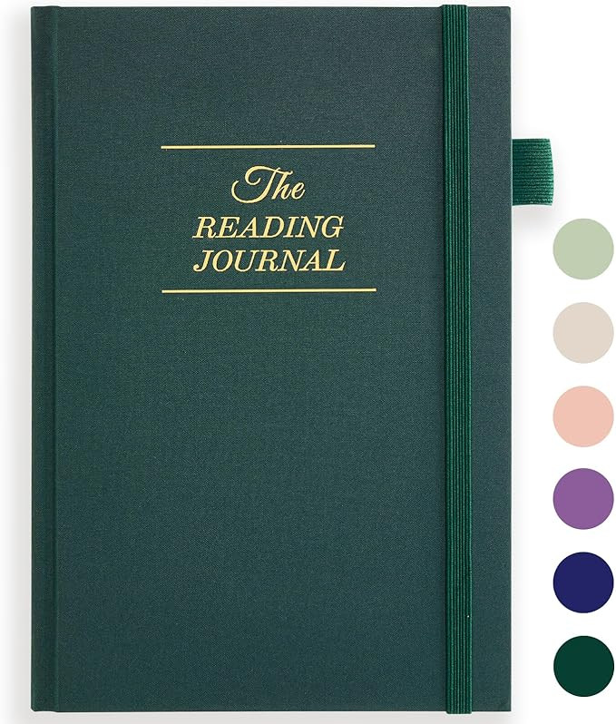 JUBTIC Reading Journal - Book Journal Reading Log for Review and Track Your Reading Progress - Gi... | Amazon (US)