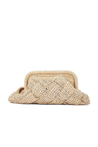 BTB Los Angeles Gigi Framed Clutch in Natural from Revolve.com | Revolve Clothing (Global)