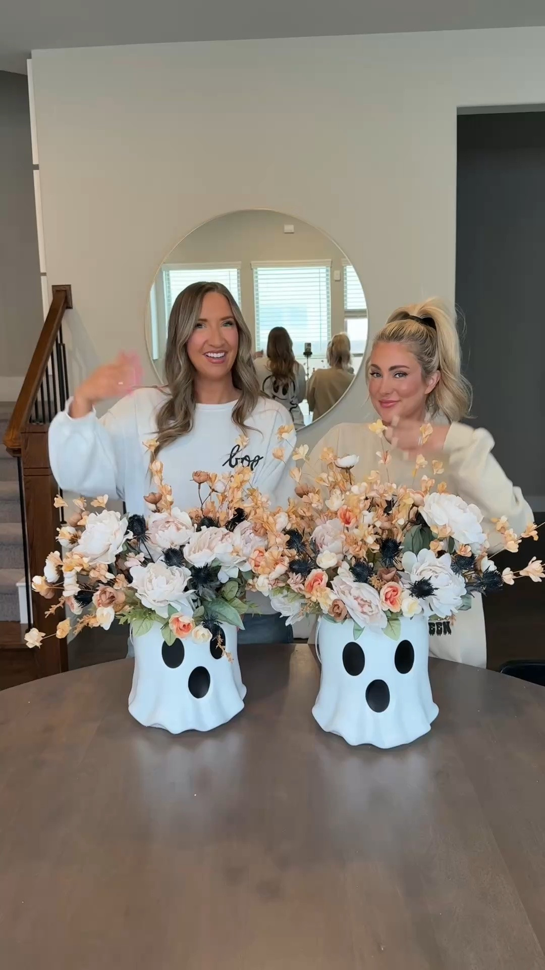 If you told me this started with Amazon finds… would you believe me? 👻🤍

This ghost vase went from cute to a full statement piece with a few stems and a little layering. I love decorating for Halloween, but I love it even more when it looks high-end without the high-end price.

Would you style yours with spooky florals or candy instead? 🎃

#hallowndecor #amazonhomefinds #falldecor #diyhomedecor #spookyseason

#LTKSeasonal #LTKHome