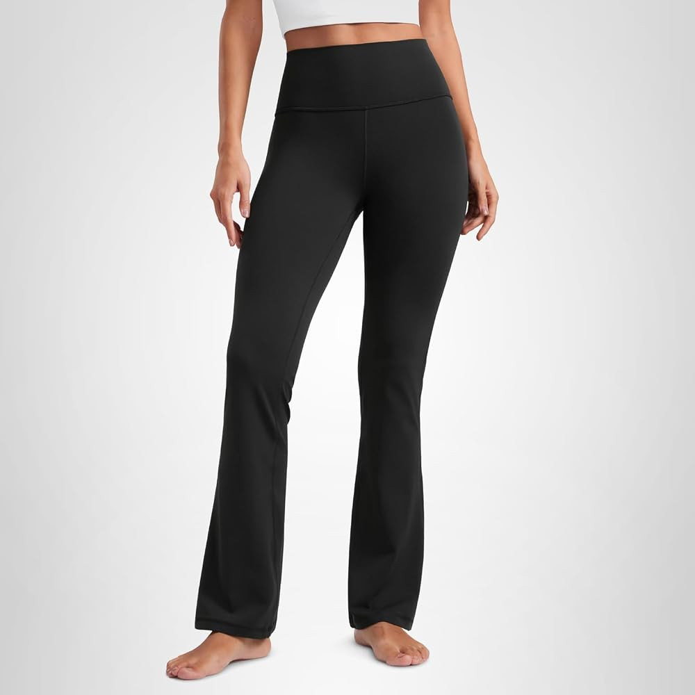 CRZ YOGA Butterluxe Flare Leggings 29"/30.5"/32"/33.5" - High Waist Bootcut Wide Leg Lounge Women... | Amazon (US)