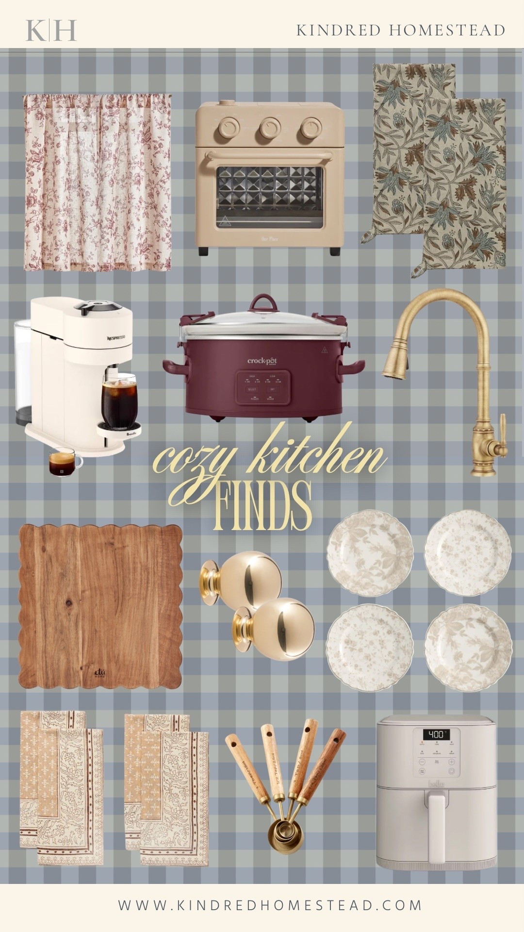 Cozy kitchen finds for that little shift into fall 🍂

Think warm textures, pretty everyday pieces, and small appliances that make the kitchen feel a little more inviting as we move into baking, simmering, and gathering season. 🤎

A few easy finds to bring that cozy fall feeling into the heart of the home.

#LTKHome