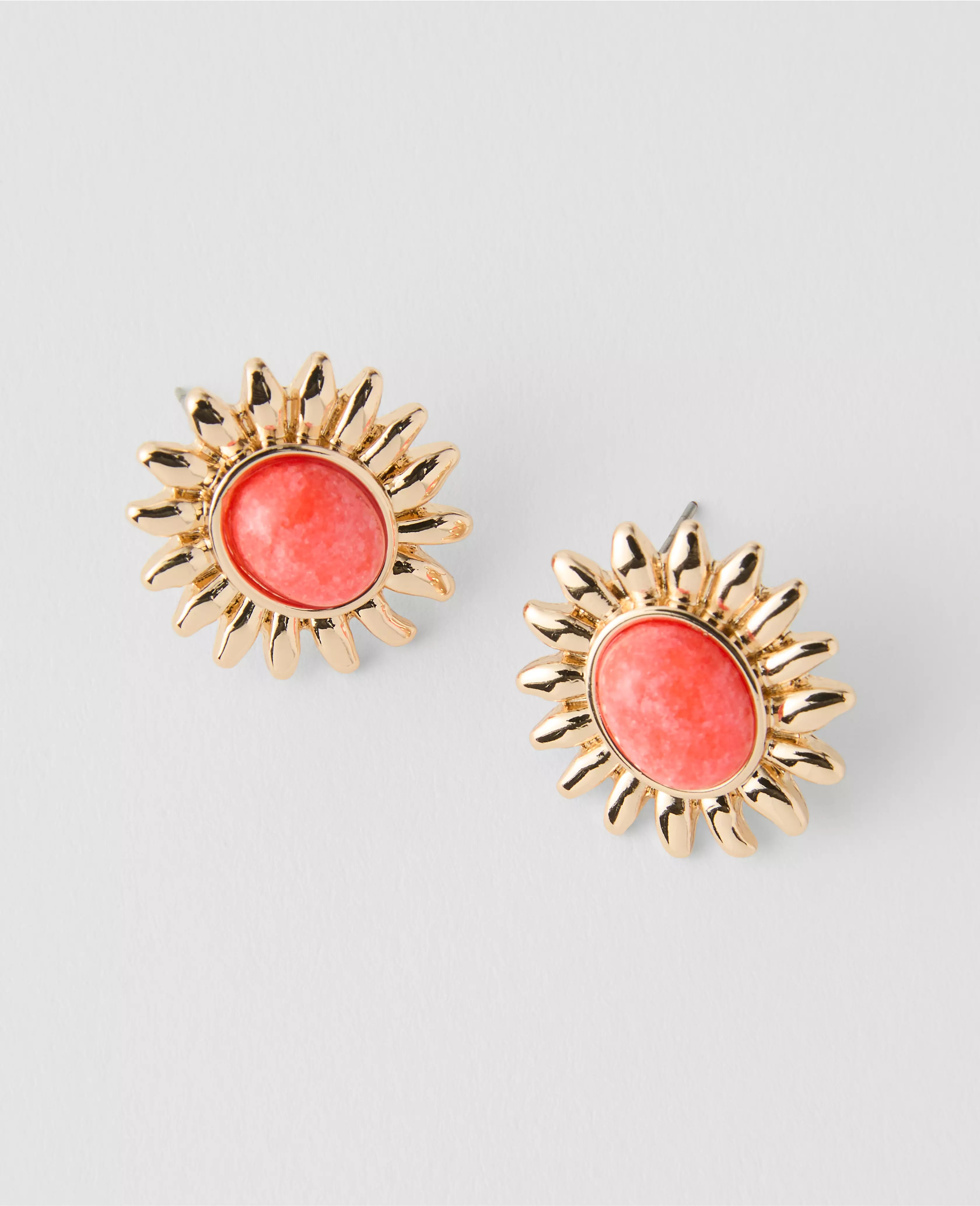 Sun Stone Stud Earrings | Ann Taylor