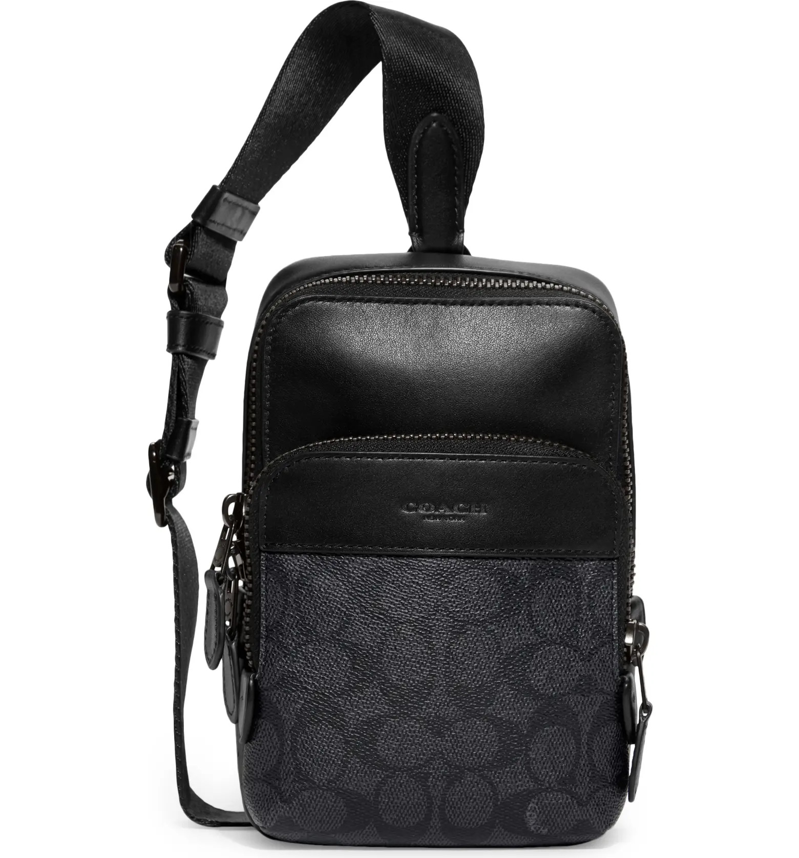 Gotham Signature Leather Sling Pack | Nordstrom