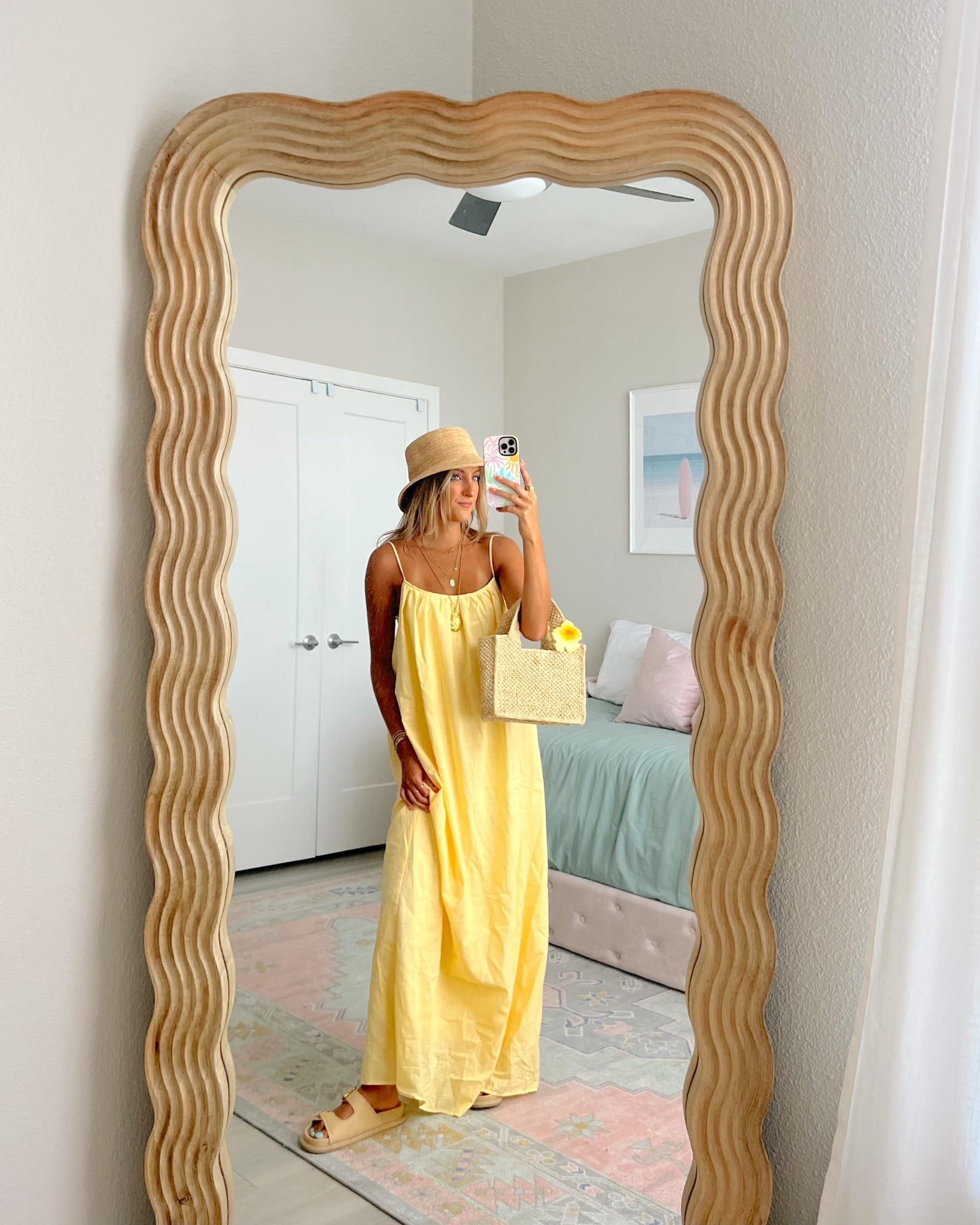 summer vacation outfit. pieces from petal and pup 💗+ this is perfect for vacation 