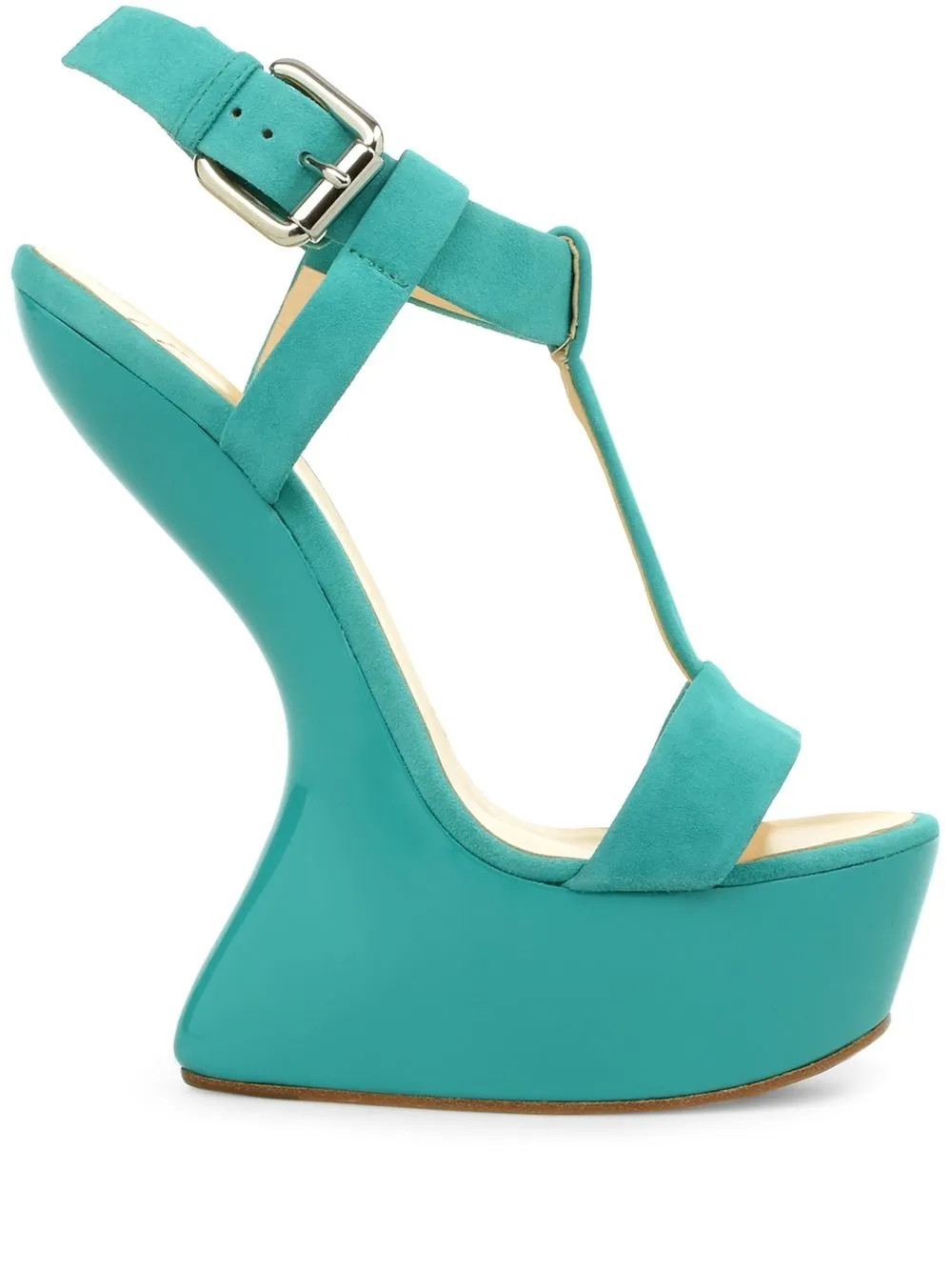 Giuseppe Zanotti Curve Jem Sculpted Heel Sandals - Farfetch | Farfetch Global