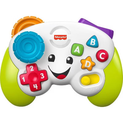 Fisher-Price Laugh & Learn Game & Learn Controller Musical Baby Toy with Lights, Green | Target