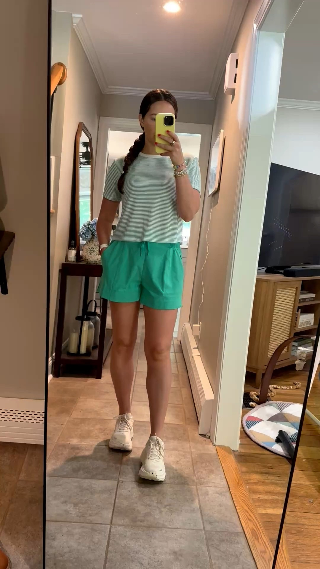 Wearing size medium in both

#LTKActive #LTKmomlife #LTKootd